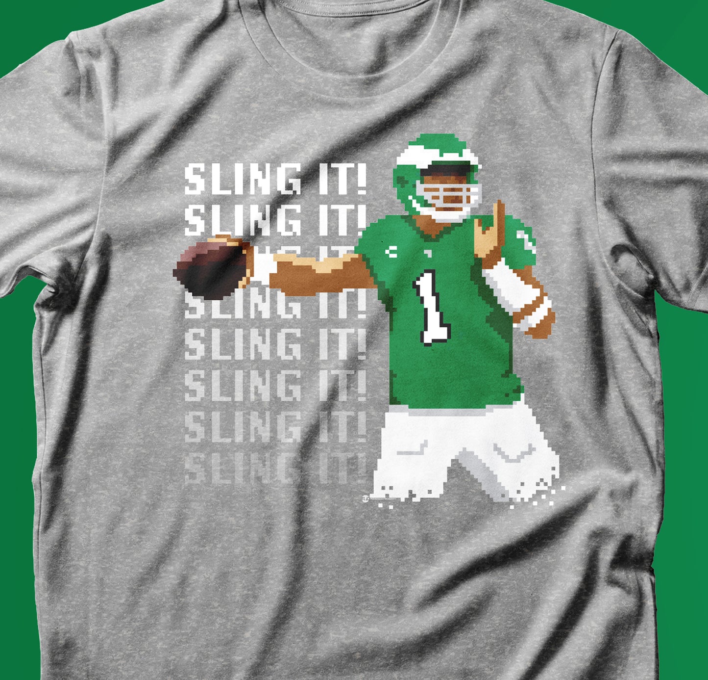 Jalen Hurts Pixel Shirt