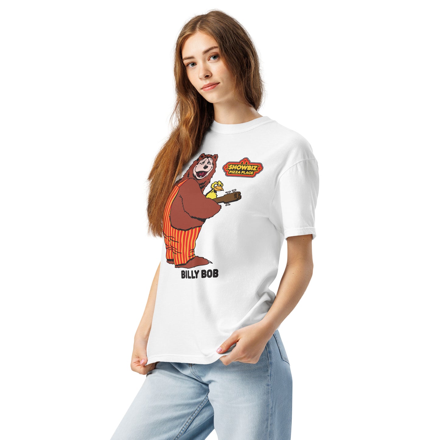 Showbiz Pizza Rock-afire Explosion Billy Bob Shirt