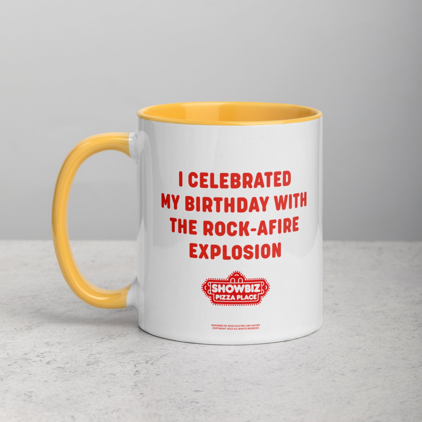 Showbiz Pizza Rock-afire Explosion Fatz Mug
