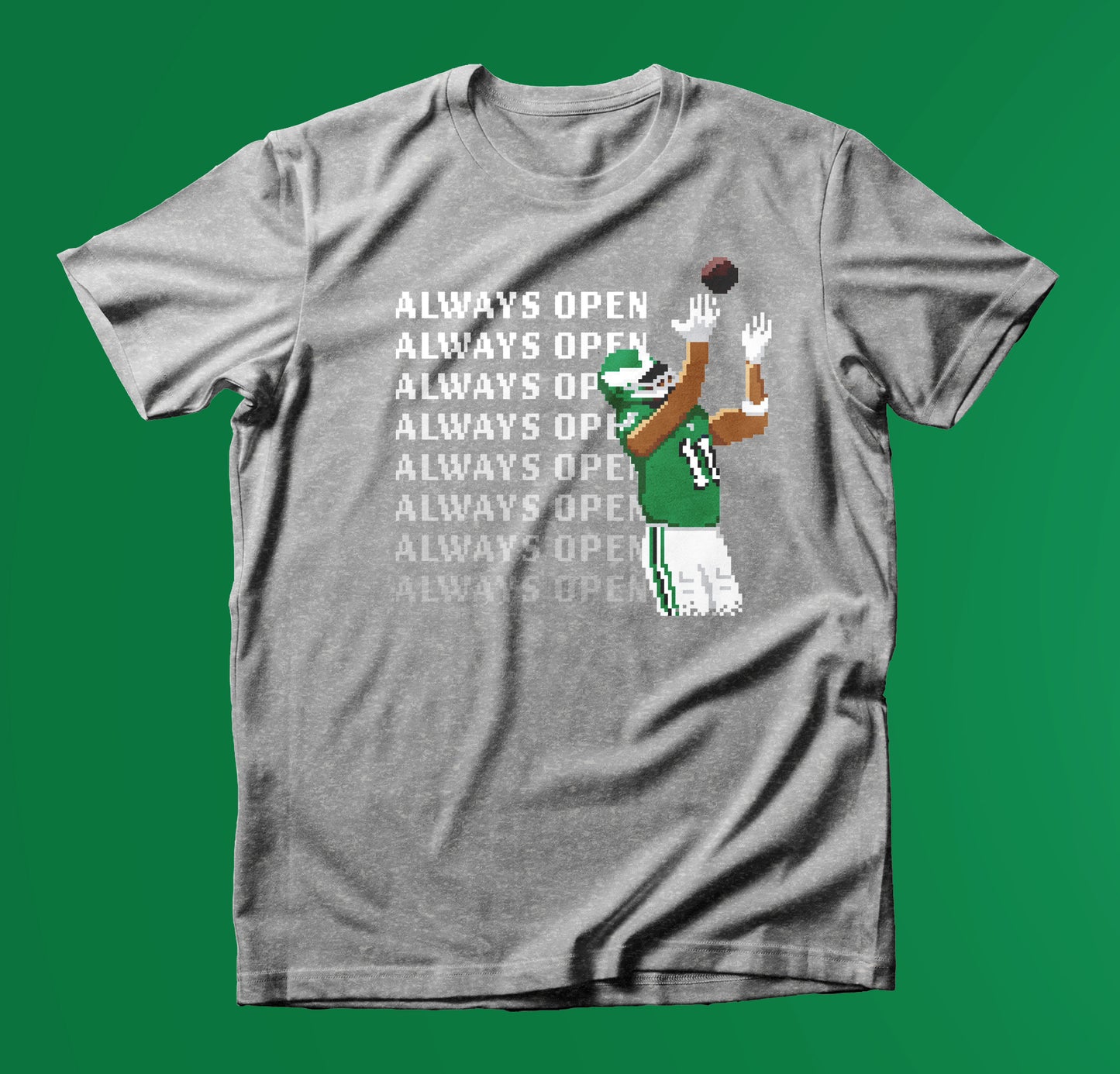 AJ Brown Eagles Pixel Tee