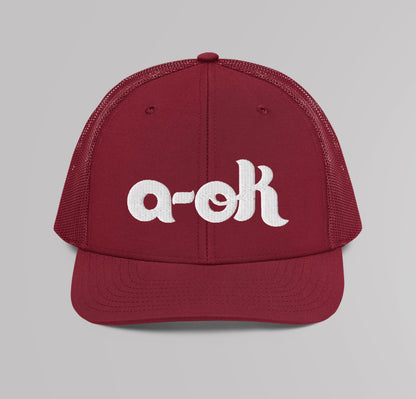 Philadelphia Phillies A-Ok Maroon Trucker Hat