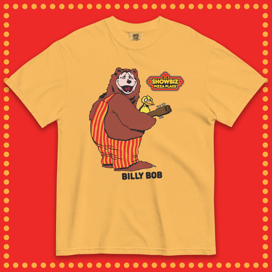 Showbiz Pizza Rock-afire Explosion Billy Bob Shirt