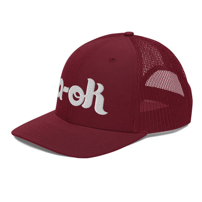 Philadelphia Phillies A-Ok Maroon Trucker Hat