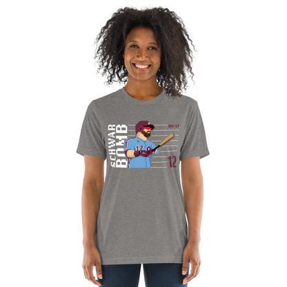 Kyle Schwarber Schwarbomb Pixel Shirt