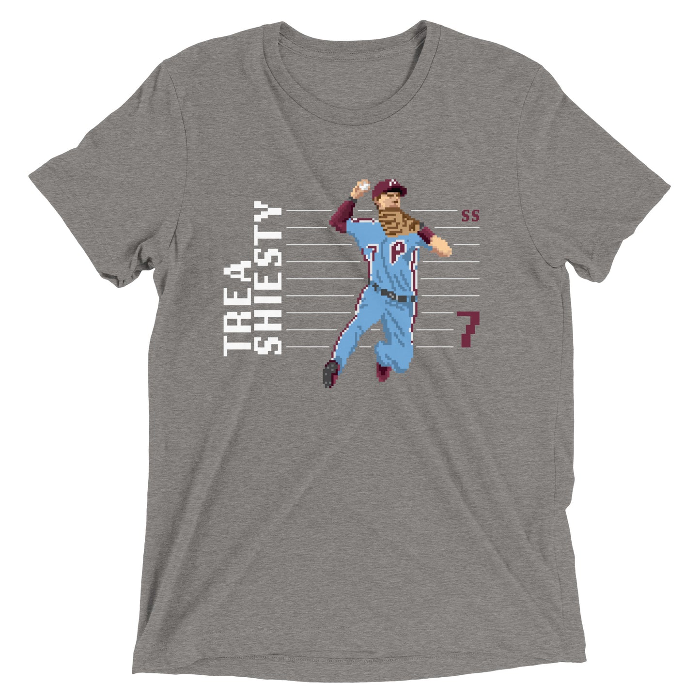 Phillies Trea Turner Shiesty Pixel Shirt