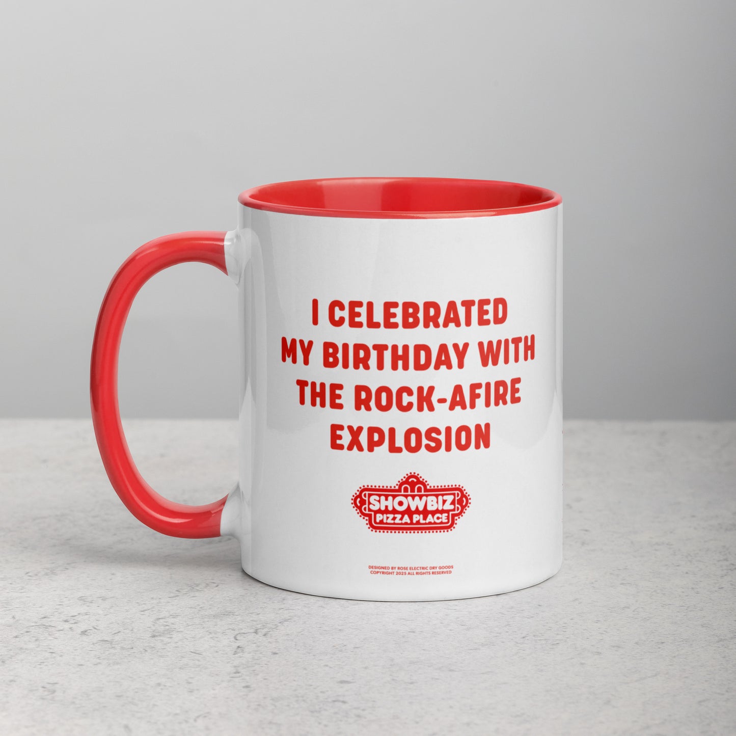 Showbiz Pizza Rock-afire Explosion Fatz Mug